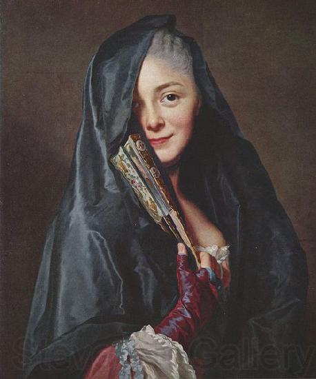Alexander Roslin The Lady with the Veil France oil painting art
